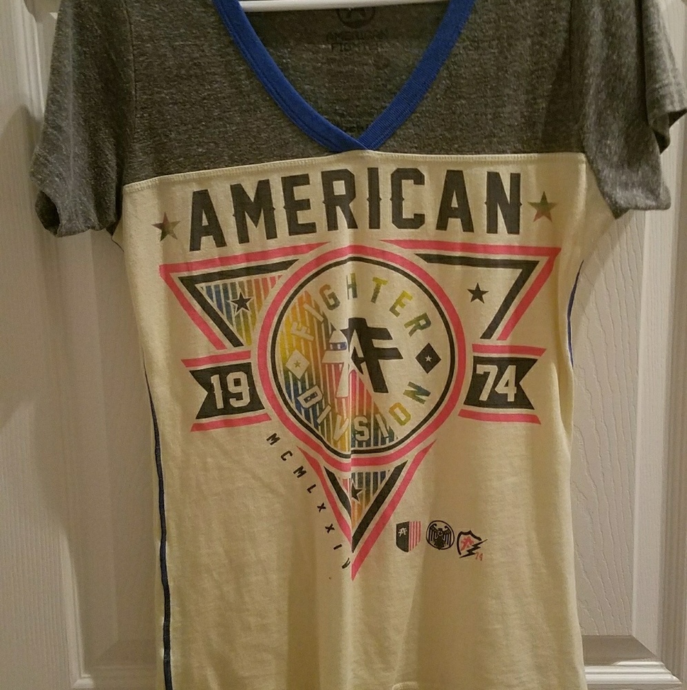 American fighter t-shirt